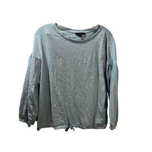 NWOT‎ Banana Republic 3/4 Puff-Sleeve Sweater Top Small